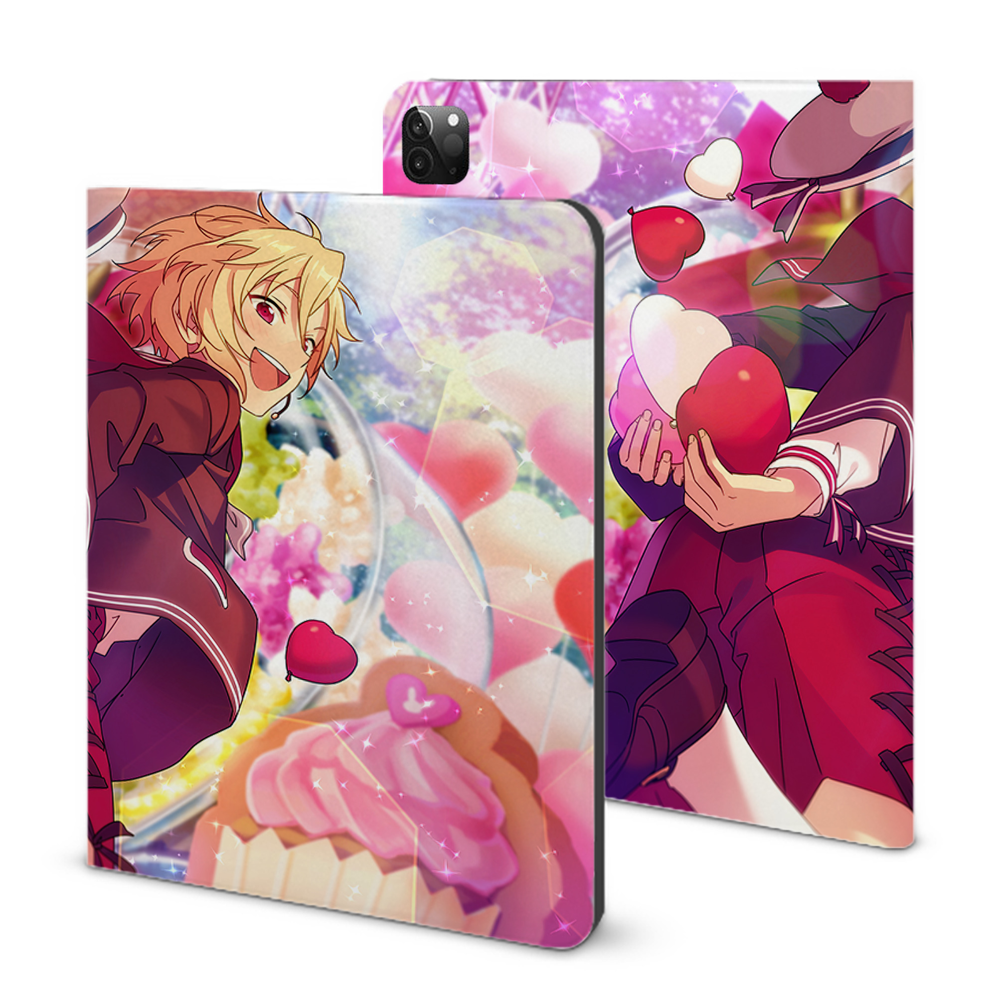 （画像用） あんさんぶるスターズ! Ensemble Stars IPadケース ペンホルダー付き ブックスタイルデザイン
